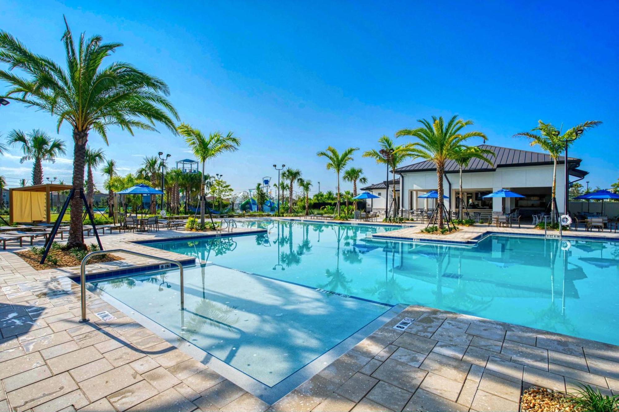 Contemporary Home W Private Pool& Spa Davenport Exterior foto