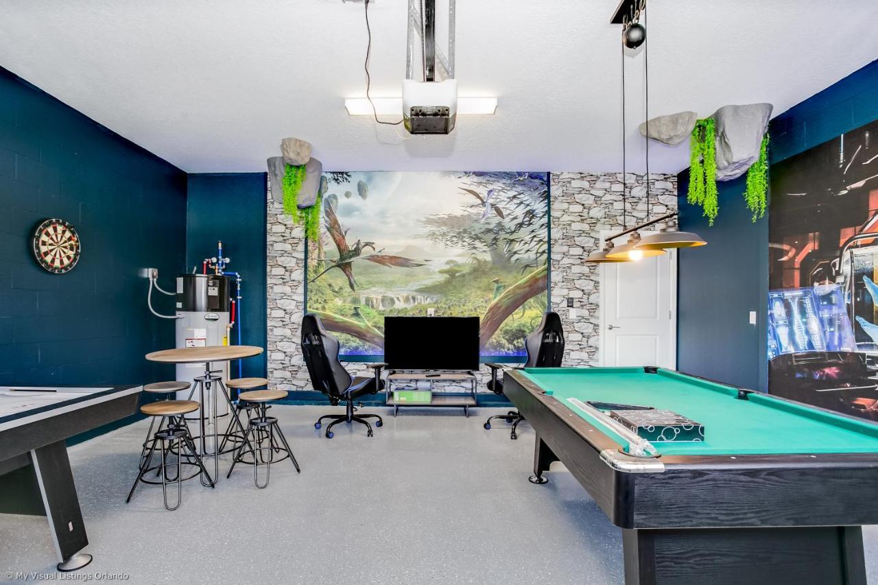 Contemporary Home W Private Pool& Spa Davenport Exterior foto