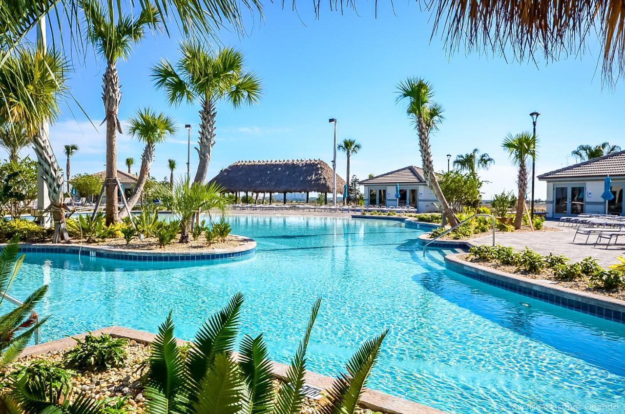 Contemporary Home W Private Pool& Spa Davenport Exterior foto